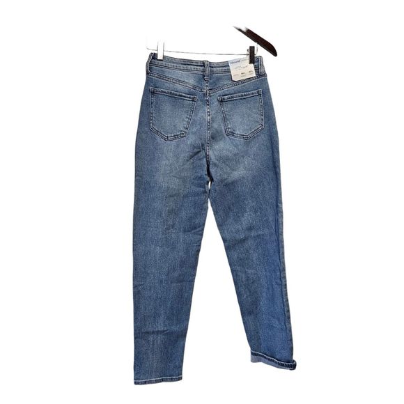 ABOUND‎ High Rise Jean Size 25 Button Fly MOM JEAN Nordstrom Rack - Picture 6 of 7